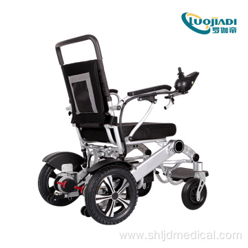 Lightweight Foldable Electric Power Travel Wheelchair
